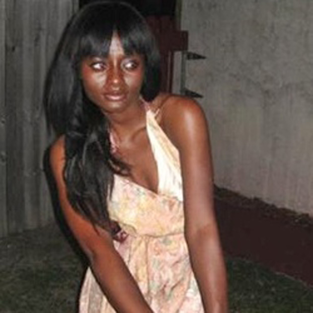 Lina, belle femme noire de Cayenne